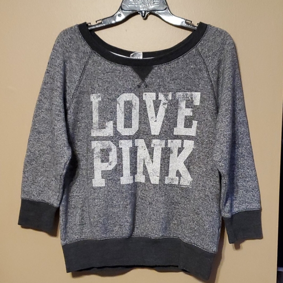 PINK Victoria's Secret Tops - Pink Victoria's Secret sweatshirt